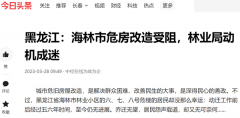 黑龙江：海林市危房改造受阻，林业局动机成迷